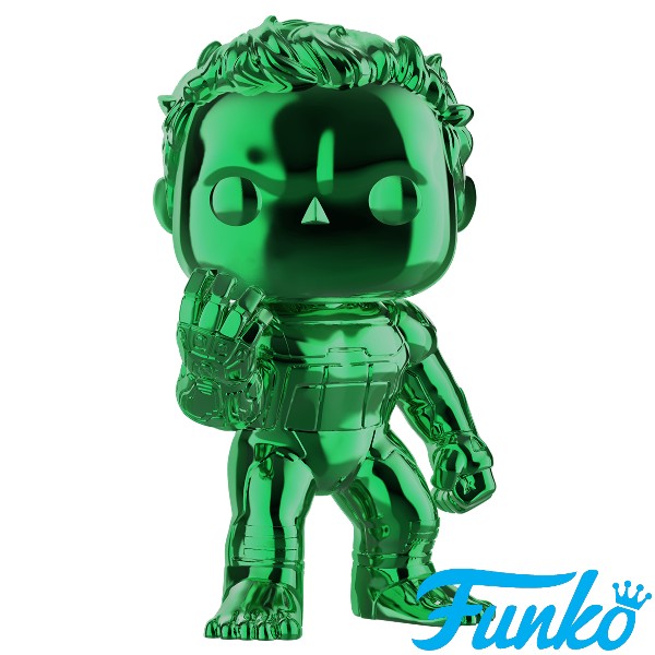 Funko POP #499 Marvel Avengers Endgame Green Chrome Hulk Figure